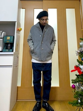 「メンズファッション」｜ktさん（メンズ・165cm）の冬コーディネート