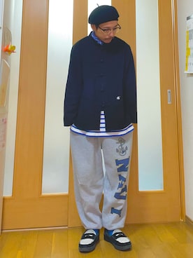 ktさん（骨格ナチュラル・メンズ・165cm）の秋コーディネート