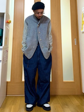 「ワイドシルエット」｜ktさん（メンズ・165cm）の秋コーディネート