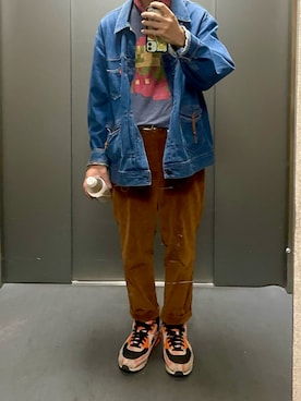 「Levi's RED（リーバイスレッド）のアイテム」を使った、ktさん（メンズ・165cm）の秋コーディネート