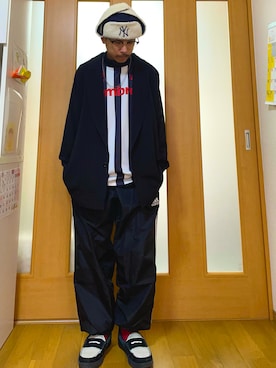 「アイテム（テーラードジャケット）」を使った、ktさん（メンズ・165cm）の秋コーディネート