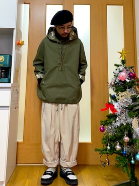 「アイテム（その他アウター）」を使った、ktさん（メンズ・165cm）の冬コーディネート