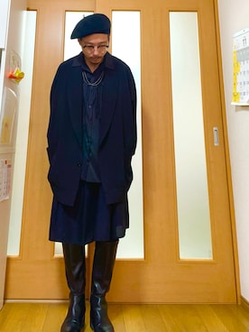 「アイテム（ワンピース/ドレス）」を使った、ktさん（メンズ・165cm）の秋コーディネート