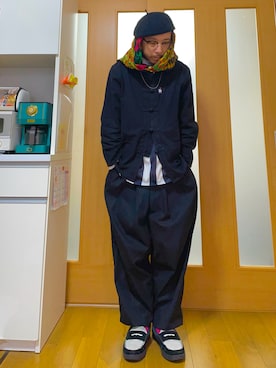 「アイテム（雑貨/ホビー）」を使った、ktさん（メンズ・165cm）の秋コーディネート