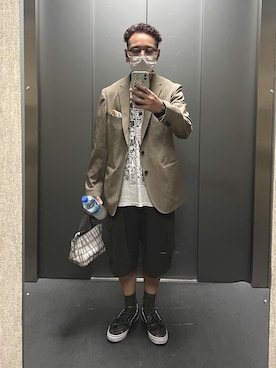 「VANS(バンズ)のアイテム」を使った、ktさん(メンズ・165cm)の夏コーディネート