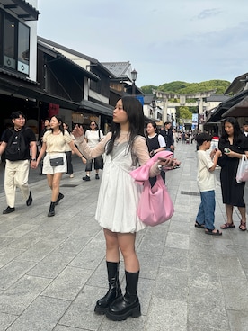 「アイテム（その他トップス）」を使った、ふぁしさん（レディース・155cm）の秋コーディネート
