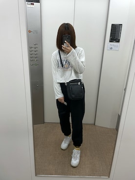「Adoon plain（アドーンプレーン）のアイテム」を使った、moonさん（レディース・160cm）の夏コーディネート