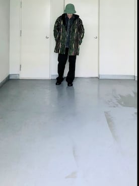 「アイテム（ローファー）」を使った、kazuhiroさん（メンズ・176cm）の秋コーディネート