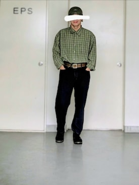 「AAA（トリプルエー）のアイテム」を使った、kazuhiroさん（メンズ・176cm）の秋コーディネート