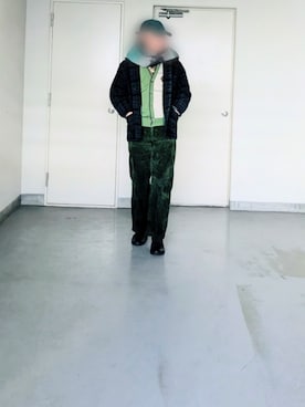 「アイテム（ベスト）」を使った、kazuhiroさん（メンズ・176cm）の冬コーディネート