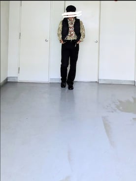 「DIESEL（ディーゼル）のアイテム」を使った、kazuhiroさん（メンズ・176cm）の秋コーディネート