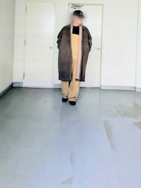 「アイテム（オールインワン・サロペット）」を使った、kazuhiroさん（メンズ・176cm）の冬コーディネート