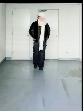 「アイテム（オールインワン・サロペット）」を使った、kazuhiroさん（メンズ・176cm）の冬コーディネート