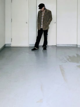 「アイテム（テーラードジャケット）」を使った、kazuhiroさん（メンズ・176cm）の秋コーディネート