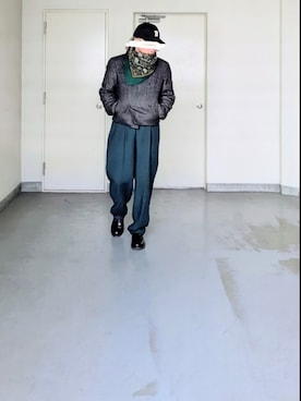 「アイテム（シューズ）」を使った、kazuhiroさん（メンズ・176cm）の秋コーディネート