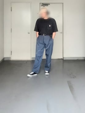 「CONVERSE（コンバース）のアイテム」を使った、kazuhiroさん（メンズ・176cm）の夏コーディネート
