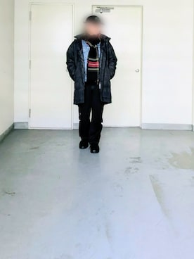 「Kappa（カッパ）のアイテム」を使った、kazuhiroさん（メンズ・176cm）の冬コーディネート