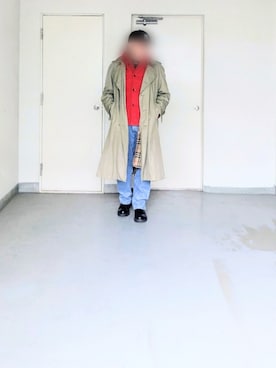 「BURBERRY（バーバリー）のアイテム」を使った、kazuhiroさん（メンズ・176cm）の冬コーディネート