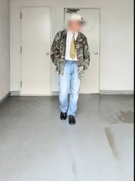「REPLAY（リプレイ）のアイテム（ドレスシューズ、ブラック系）」を使った、kazuhiroさん（メンズ・176cm）の秋コーディネート