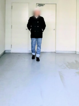 「アイテム（ドレスシューズ）」を使った、kazuhiroさん（メンズ・176cm）の冬コーディネート