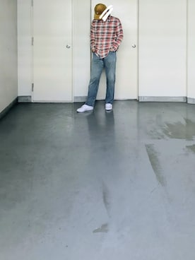 「アイテム（トップス）」を使った、kazuhiroさん（メンズ・176cm）の秋コーディネート