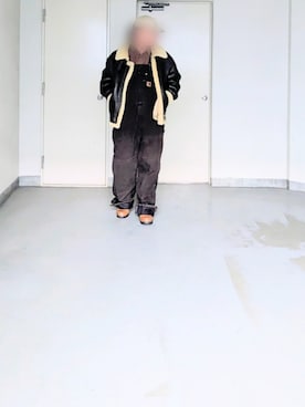 「ダブルニー」｜kazuhiroさん（メンズ・176cm）の冬コーディネート