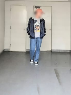 「Lee（リー）のアイテム」を使った、kazuhiroさん（メンズ・176cm）の夏コーディネート