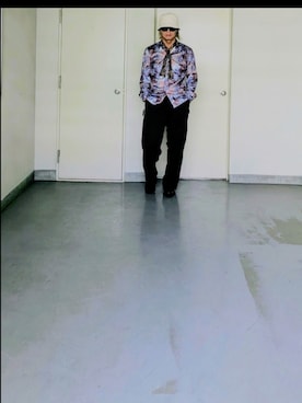 「アイテム（パンツ）」を使った、kazuhiroさん（メンズ・176cm）の夏コーディネート