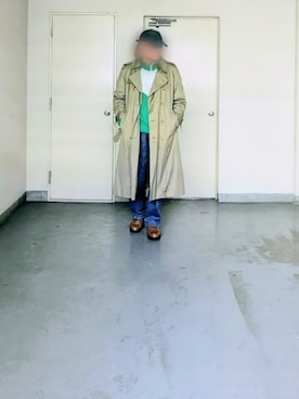 「古着屋」｜kazuhiroさん（メンズ・176cm）の冬コーディネート