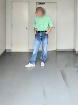 「Levi's（リーバイス）のアイテム（パンツ）」を使った、kazuhiroさん（メンズ・176cm）の夏コーディネート