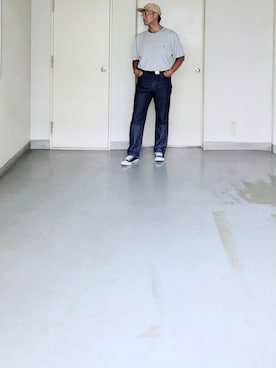「アメカジコーデ」｜「アイテム（スニーカー）」を使った、kazuhiroさん（メンズ・176cm）の夏コーディネート