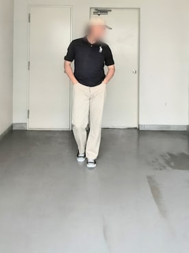 「Wrangler（ラングラー）のアイテム」を使った、kazuhiroさん（メンズ・176cm）の夏コーディネート