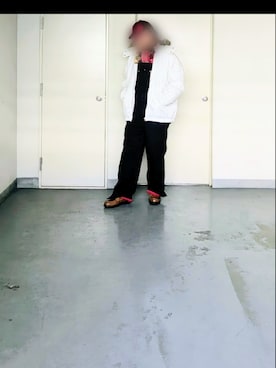 「オーバーオールコーデ」｜kazuhiroさん（メンズ・176cm）の冬コーディネート