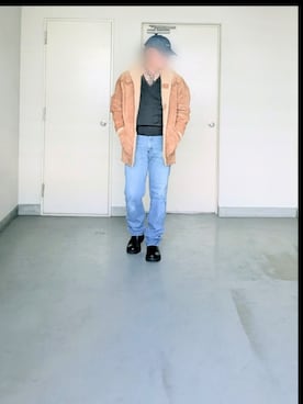 「Wrangler（ラングラー）のアイテム」を使った、kazuhiroさん（メンズ・176cm）の冬コーディネート