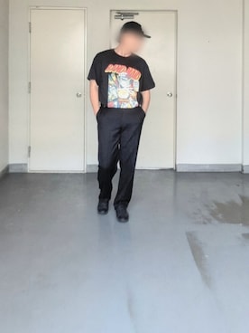 「GAP（ギャップ）のアイテム（シューズ）」を使った、kazuhiroさん（メンズ・176cm）の夏コーディネート