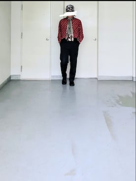 「アイテム（ドレスシューズ）」を使った、kazuhiroさん（メンズ・176cm）の秋コーディネート