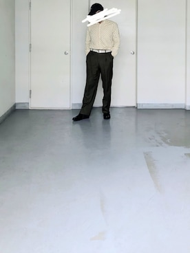 「アイテム（パンツ）」を使った、kazuhiroさん（メンズ・176cm）の夏コーディネート