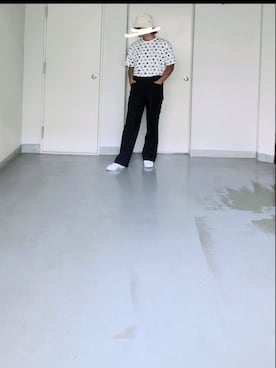 「アイテム（スニーカー）」を使った、kazuhiroさん（メンズ・176cm）の夏コーディネート