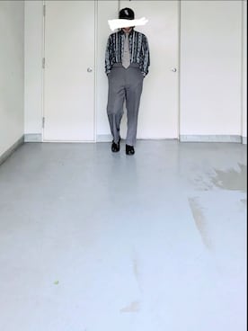 「アイテム（ドレスシューズ）」を使った、kazuhiroさん（メンズ・176cm）の秋コーディネート