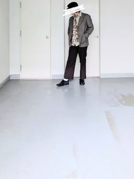 「アイテム（テーラードジャケット）」を使った、kazuhiroさん（メンズ・176cm）の秋コーディネート
