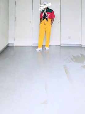 「VANS（バンズ）のアイテム（スニーカー）」を使った、kazuhiroさん（メンズ・176cm）の夏コーディネート