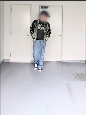 「Lee（リー）のアイテム」を使った、kazuhiroさん（メンズ・176cm）の春コーディネート