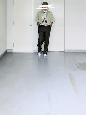 「アイテム（ファッション雑貨）」を使った、kazuhiroさん（メンズ・176cm）の夏コーディネート