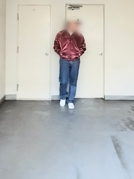 「Wrangler（ラングラー）のアイテム」を使った、kazuhiroさん（メンズ・176cm）の春コーディネート