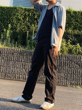 「GERMAN TRAINER（ジャーマントレーナー）のアイテム」を使った、 shou.moneさん（メンズ・175cm）の夏コーディネート
