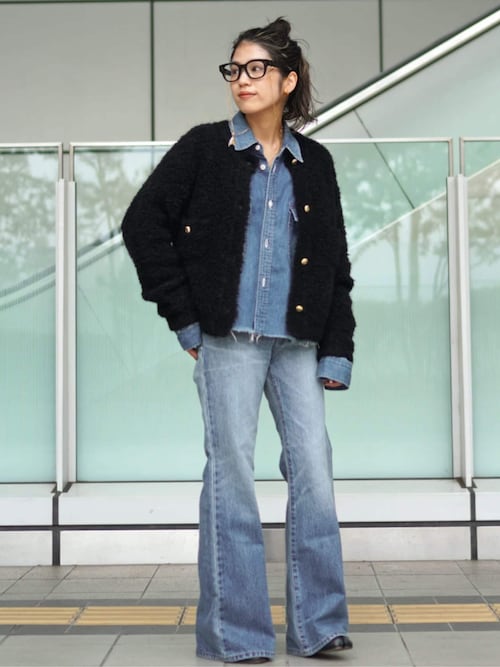 モダンフレアデニム（デニムパンツ）｜EVERYDAY I LIKE