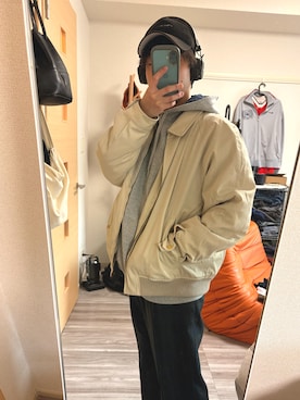 「BURBERRY（バーバリー）のアイテム」を使った、KOさん（メンズ・163cm）の秋コーディネート