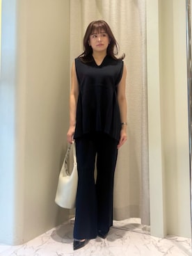 ESTNATIONさん(レディース・156cm)の夏コーディネート