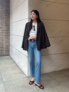 「NAILS（ネイル）のアイテム」を使った、ESTNATIONさん（レディース・166cm）の春コーディネート