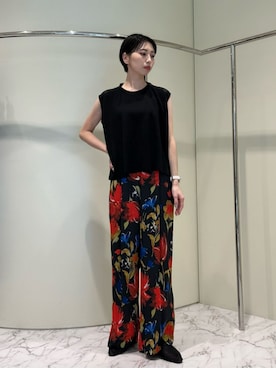 「ESTNATION（エストネーション）のアイテム」を使った、ESTNATIONさん（レディース・163cm）の夏コーディネート